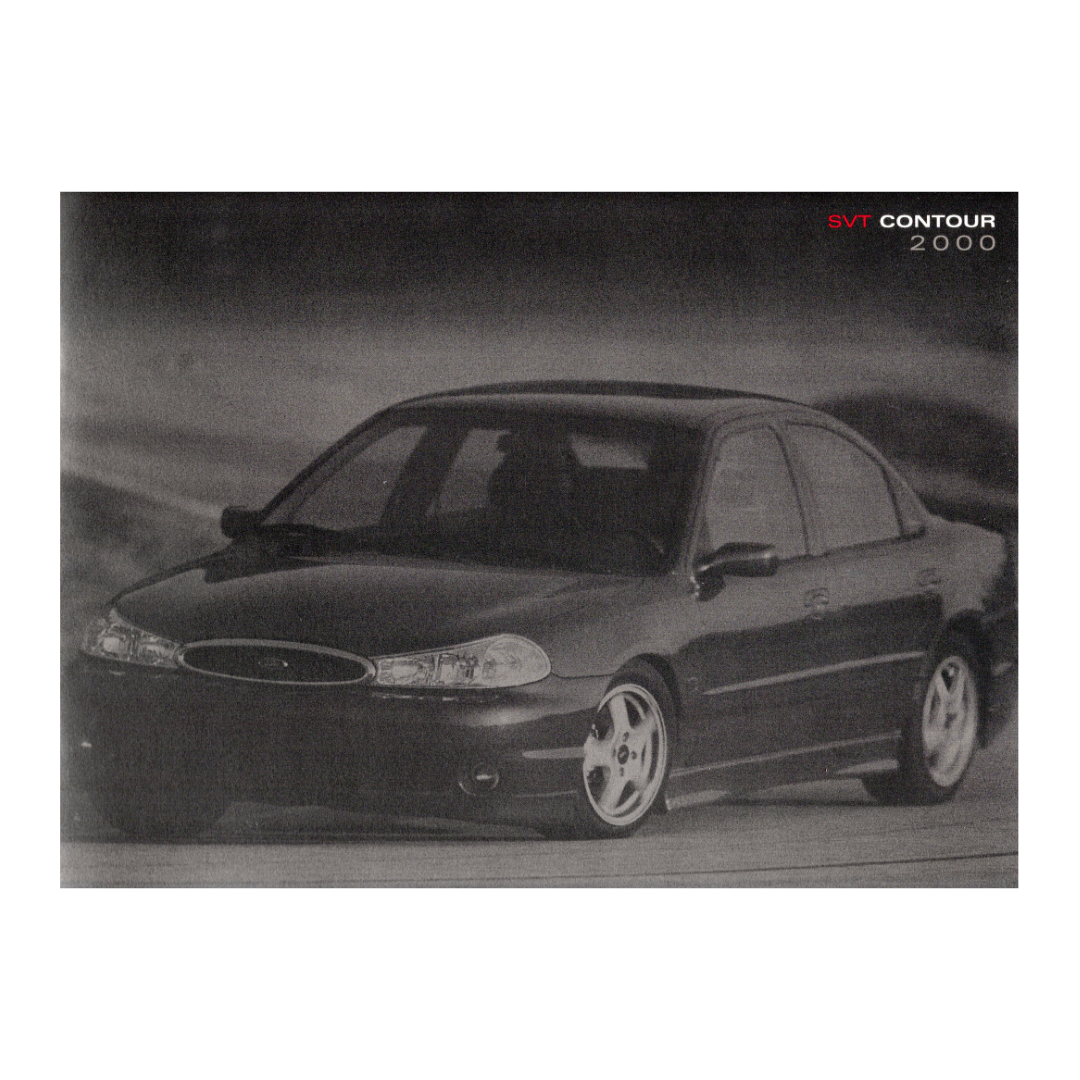 2000 SVT Contour Brochure - Ford Show Parts